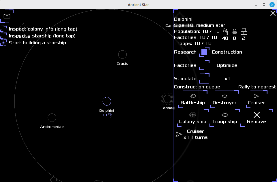 Tutorial for colony management